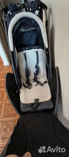 Детские санки коляска бу