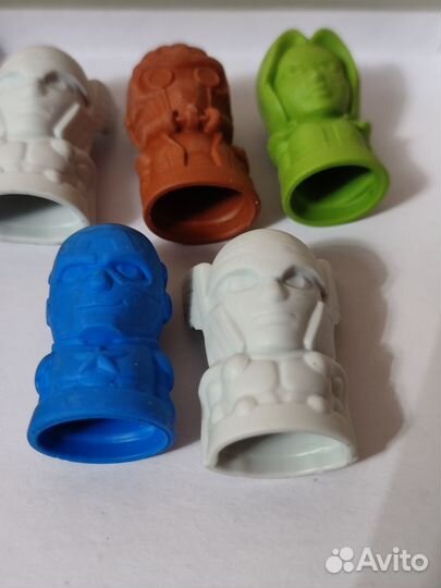 Ластики игрушки герои Марвел marvel