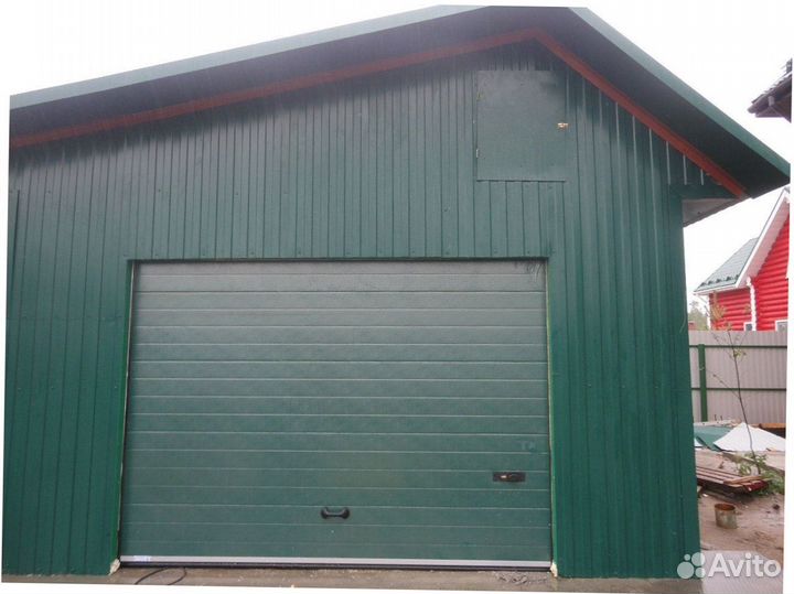 Автоматические гаражные секционные ворота