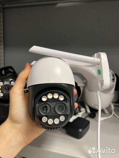 Видит номера камера уличная WiFi с зумом 8х (Арт.9