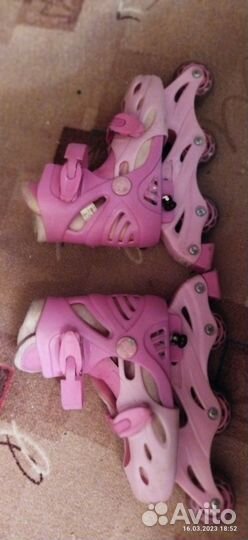 Роллики детские 31 -34 радвижные после 20.00 звон