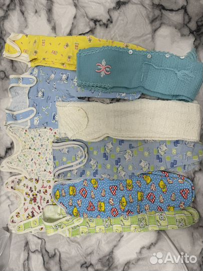 Детская одежда от рождения и до года