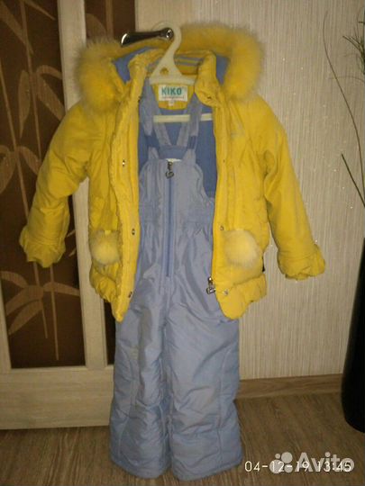Куртка и штаны (демисезонный комплект) для девочки