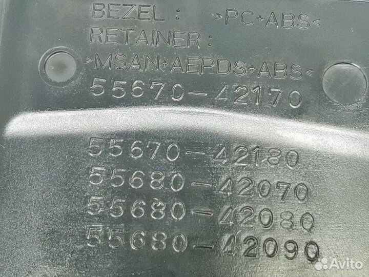 Дефлектор воздушный правый Toyota Rav4 CA40 2.0