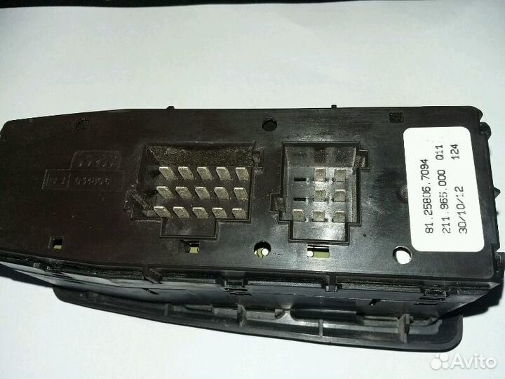 Блок кнопок Ман тгх