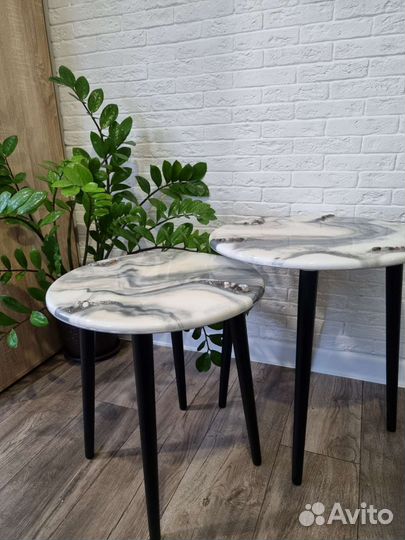 Журнальные столики из эпоксидной смолы