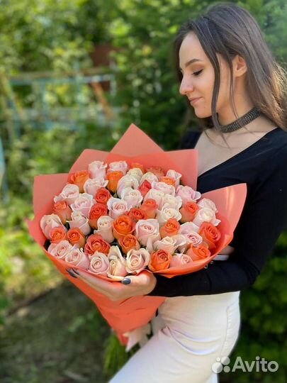 Розы цветы букеты по Новосибирску