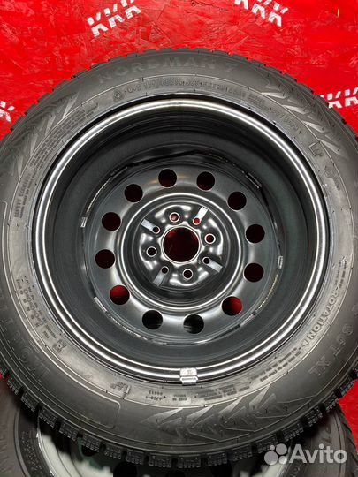 Ikone Nordman 7 175/65 R14 на болотных штампах ваз