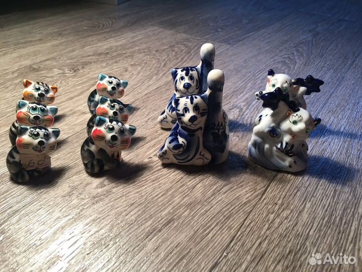 Кролик символ года гжель