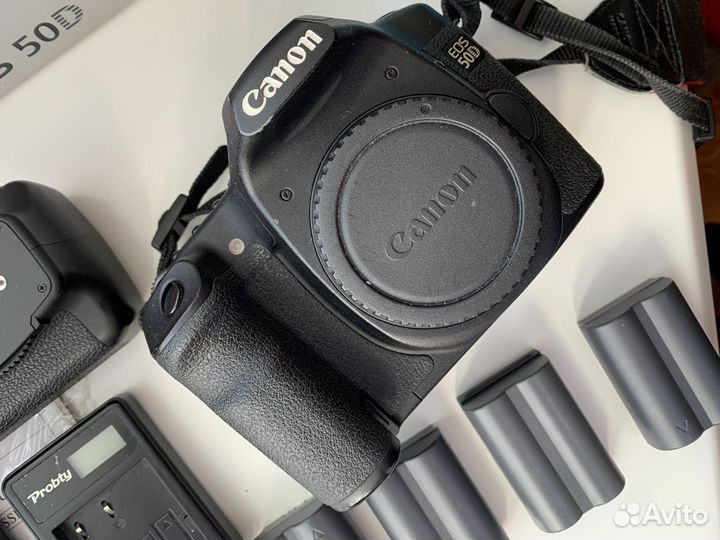 Фотоаппарат Canon EOS 50D Body+ батарейный блок