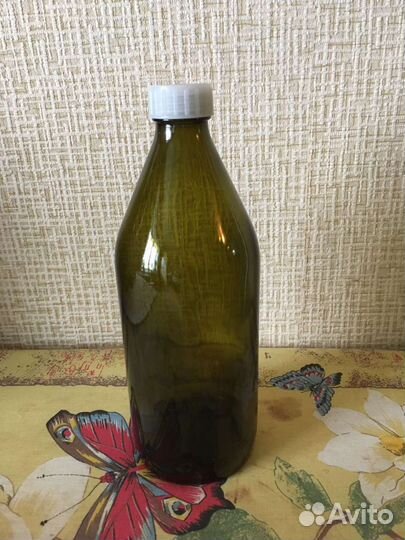 Бутыль стеклянная 2,5 литра и 1 литр
