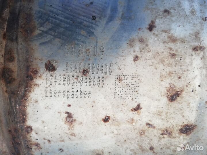 Глушитель Mercedes GLE W166