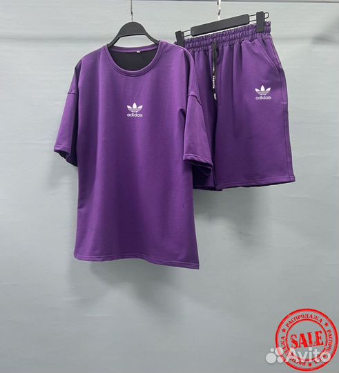 Спортивный костюм adidas (футболка+шорты)