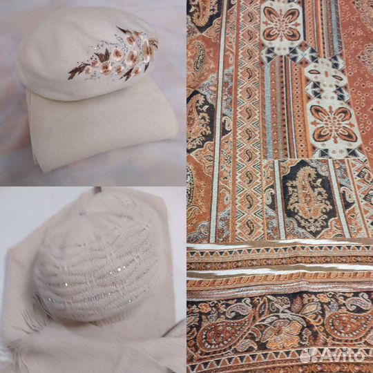 Береты,шарфы, комплекты