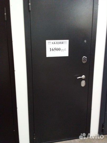 Дверь входная с зеркалом