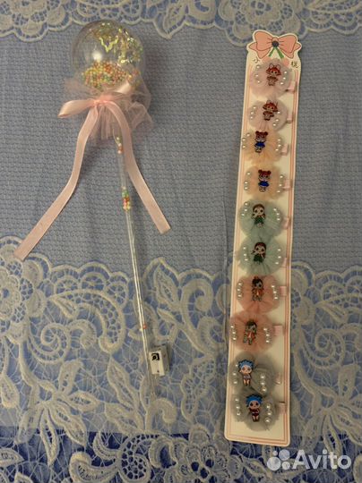 Заколка для волос, мягкая игрушка