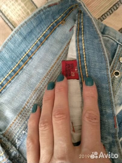 Шорты джинсовые 29р