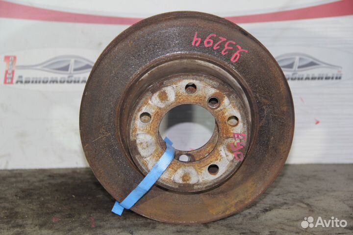 Тормозной диск зад c BMW 3-Series E90 N46B20