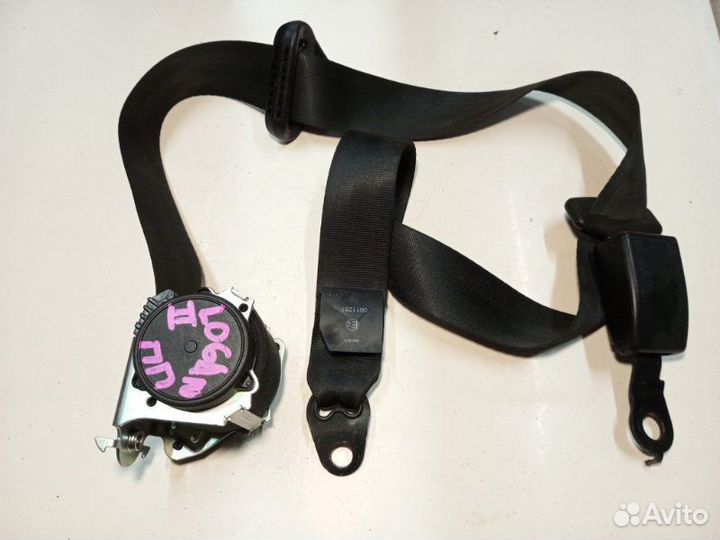 Ремень безопасности передний правый Renault Logan