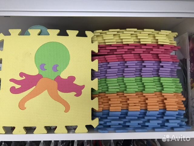 Коврик пазл детский