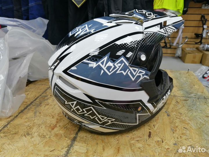 Шлем answer A12 Nova Black Размер XXL