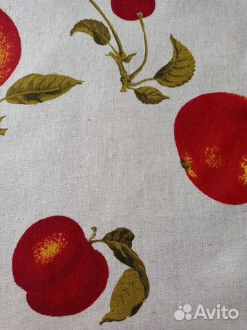 Новая летняя льняная скатерть с 6 салфетками