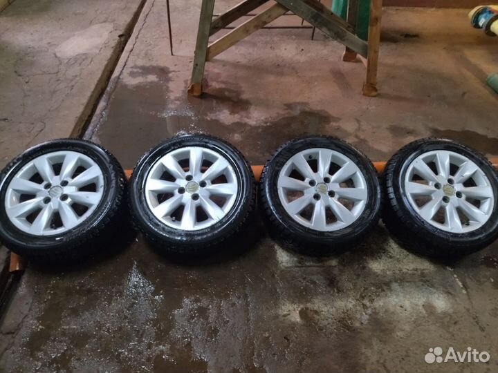 Резина на дисках шипованная r 15 195/55