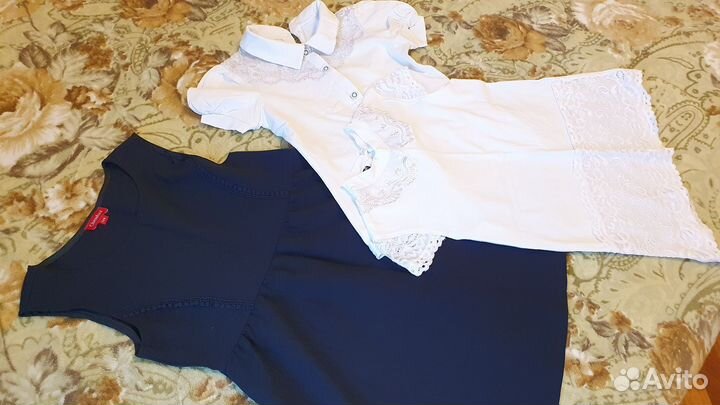 Вещи пакетом на девочку 122-128