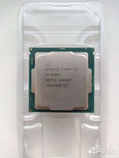 Процессор intel core i3 9100f