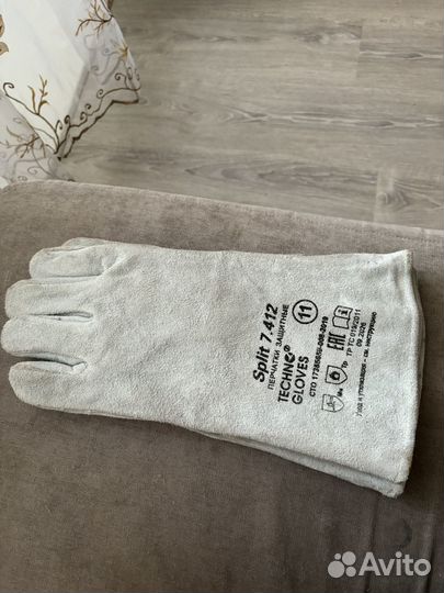 Перчатки сварочные