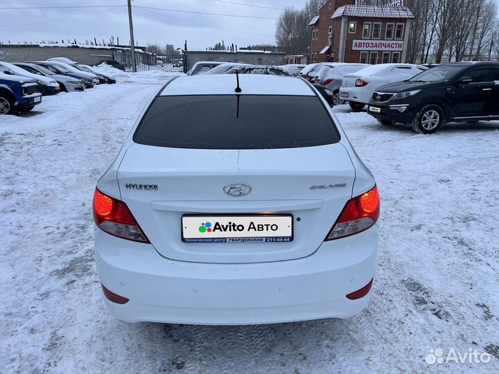 Hyundai Solaris 1.6 AT, 2013, 145 583 км