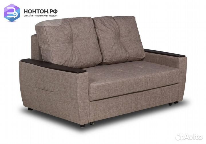 Диван еврокнижка Дубай бежевый