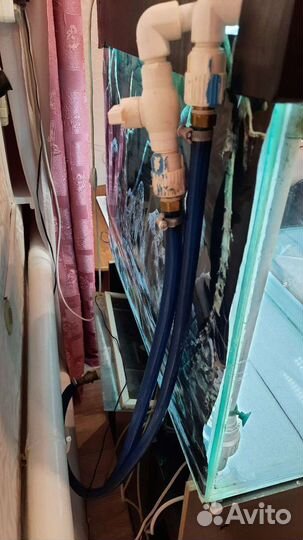 Аквариум с тумбой бу 200 литров