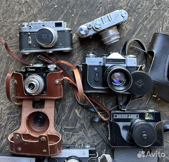 Коллекция фотоаппаратов СССР