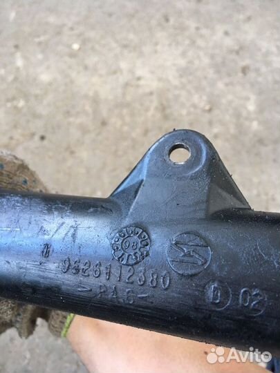 Патрубок интеркулера Peugeot 406 8B XUD9TE 1999