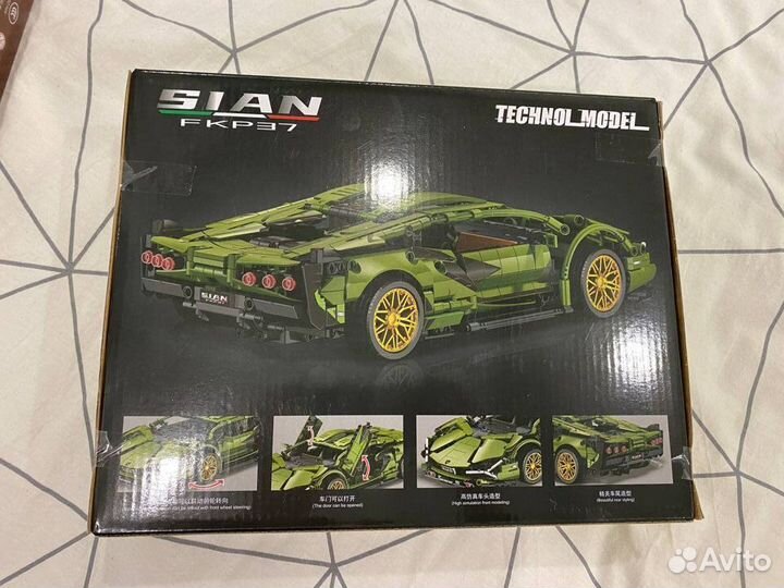 Конструктор Техник Lamborghini Sian FKP37 SC001