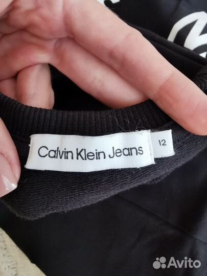 Платье для девочки calvin klein 12 лет