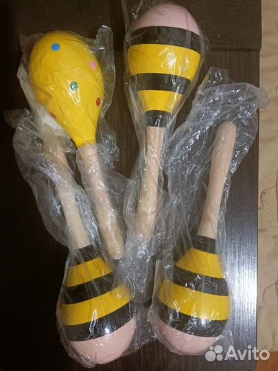 Маракасы деревянные маракас 20 см