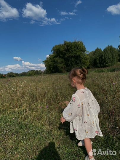 Платье для девочки 92