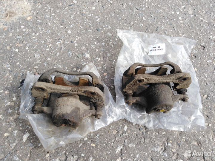 Суппорта передние kia ceed 2007-2012