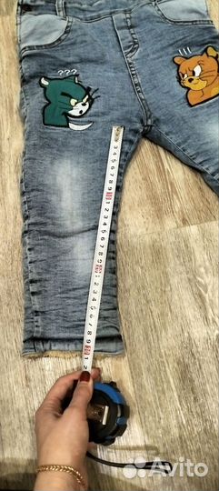 Джинсовый комбинезон детский