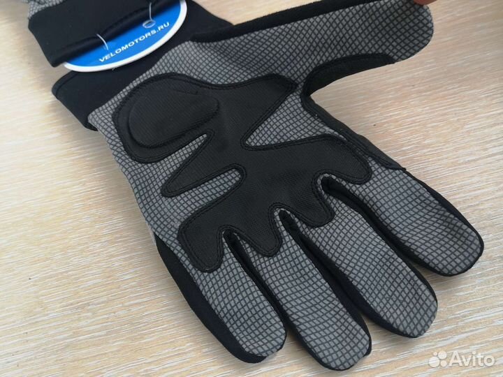 Велоперчатки полноразмерные Stels PDM-368 новые, L