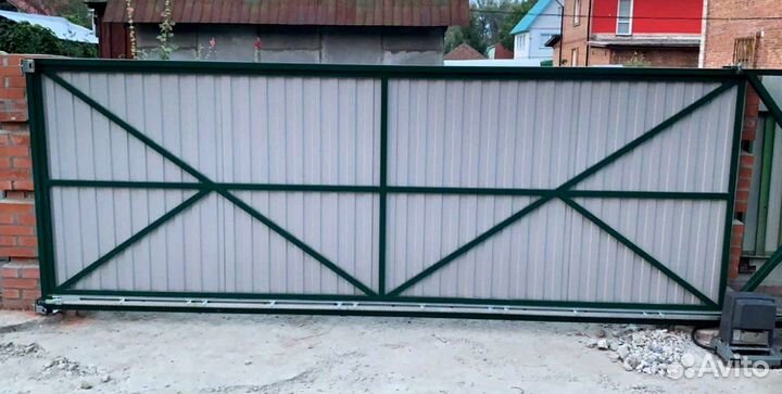 Откатные ворота 