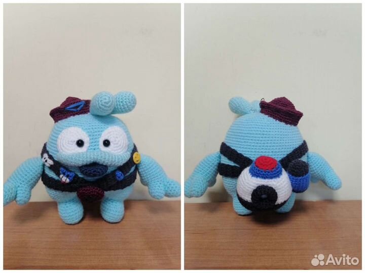 Вязаная игрушка. Герой игры