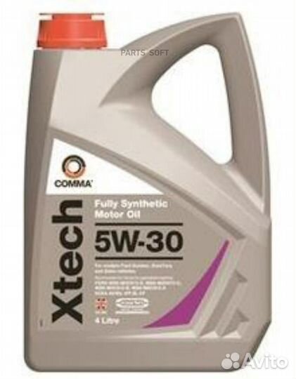 Comma XTC4L Масло моторное 5W30 comma 4л синтетика
