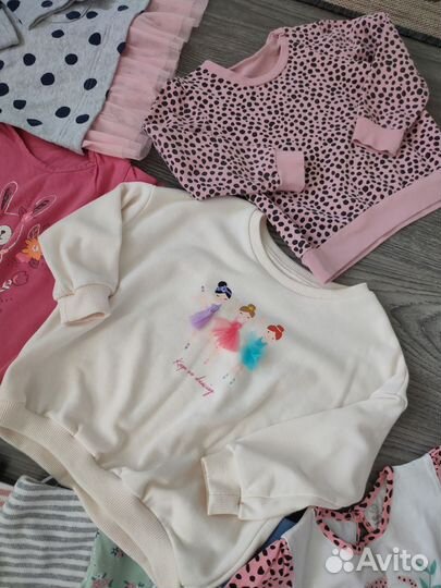 Пакет одежды на девочку baby go 92