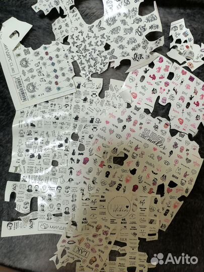 Наклейки для ногтей все для ногтей