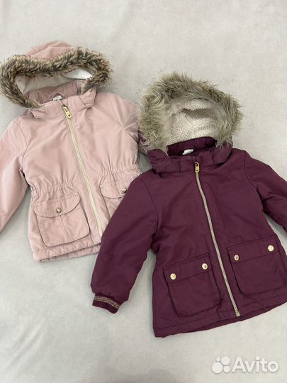 Куртка парка для девочки hm 86 92