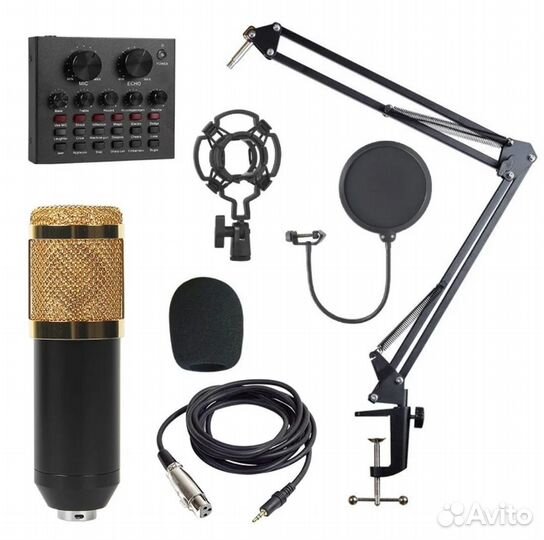 Студийный конденсаторный микрофон