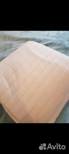 Плед покрывало молочный